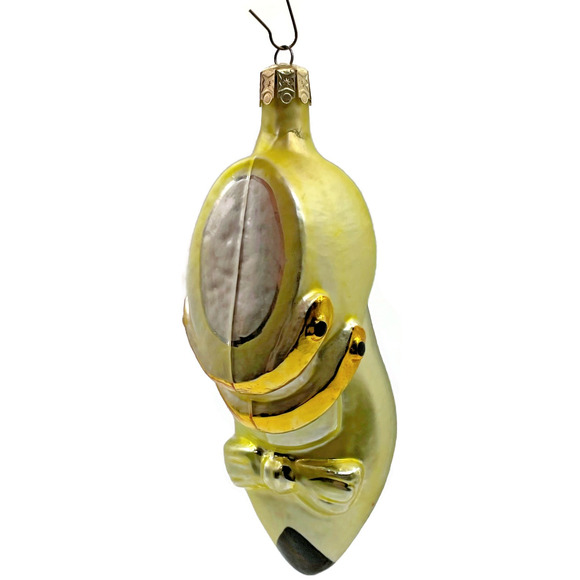 Christopher Radko Dapper Shoe Yellow Holiday Christmas Tree Ornament 91-003-0 - Picture 1 of 10
